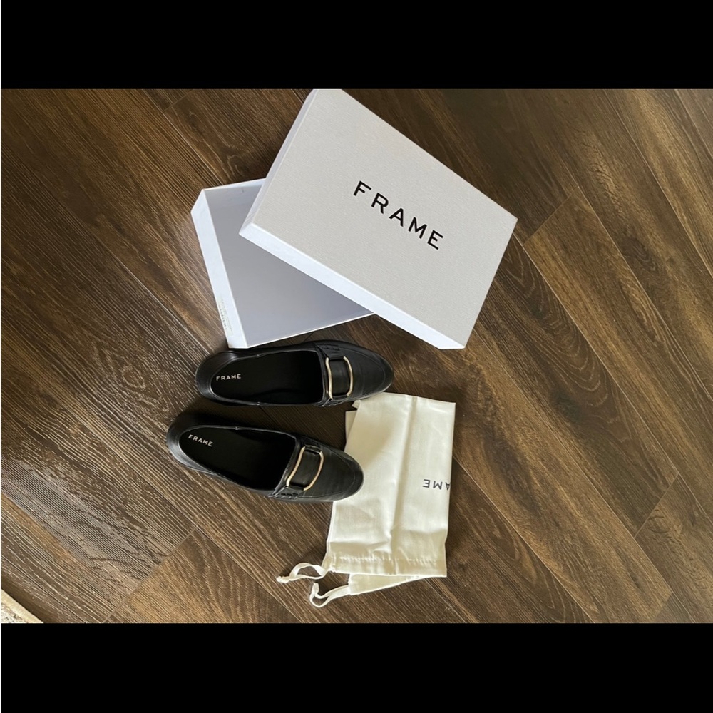 Leather loafers
